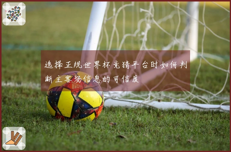 选择正规世界杯竞猜平台时如何判断主客场信息的可信度